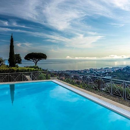 Villa Gaia - Luxury Villa, Pool & Wellness Rooms Bordighera Buitenkant foto